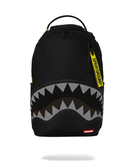 SHARK CENTRAL YELLOW TAPE DLX SATIN BACKPACK 910B7736NSZINT01