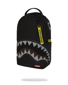 SHARK CENTRAL YELLOW TAPE DLX SATIN BACKPACK 910B7736NSZINT01