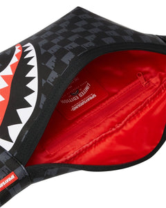 Marsupio Sprayground Drip Check Shark Crossbody Savvy 910B6573NSZ