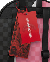 PINK AND BLACK TEAR SIP SAVAGE BACKPACK
910B8276NSZ