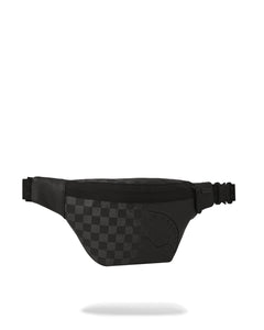 MARSUPIO SPRAYGROUND HALF SPRITZ BLACK/GREY CHECK SAVVY CROSSBODY NERO