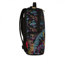 ZAINO EMBROIDERED DRAGONS BACKPACK 910B3605NSZ