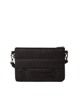 Black puffer grey check pochette  910B6858NSZ