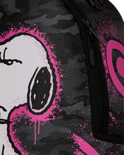 PEANUTS SNOOPY PINK STENCIL DLXSV BACKPACK 910B8781NSZ