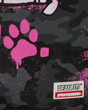 PEANUTS SNOOPY PINK STENCIL DLXSV BACKPACK 910B8781NSZ