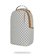 EMBOSSED CREAM CHECK BACKPACK 910B8848NSZ