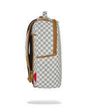 EMBOSSED CREAM CHECK BACKPACK 910B8848NSZ