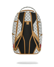 EMBOSSED CREAM CHECK BACKPACK 910B8848NSZ