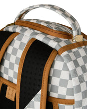EMBOSSED CREAM CHECK BACKPACK 910B8848NSZ