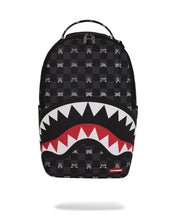 GRAY PEEKING CHARACTER CHECK BACKPACK 910B8872NSZ
