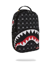 GRAY PEEKING CHARACTER CHECK BACKPACK 910B8872NSZ