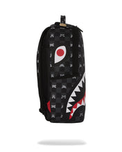 GRAY PEEKING CHARACTER CHECK BACKPACK 910B8872NSZ