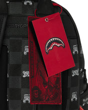 GRAY PEEKING CHARACTER CHECK SAVAGE BACKPACK