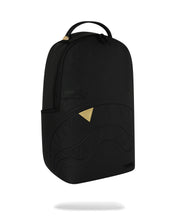 BLACKED OUT EMBOSSED GOLD TOOTH BACKPACK 910B9325NSZ