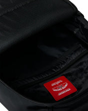 SHARK CENTRAL BLACKED OUT EMBOSSED NYLON BACKPACK 910B9635NSZ