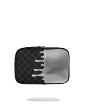 SILVER SIDE DRIP BLACK CHECK BRICK TOILETRY 910B8928NSZ