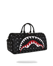 GRAY PEEKING CHARACTER CHECK LARGE DUFFLE 910D8910NSZ