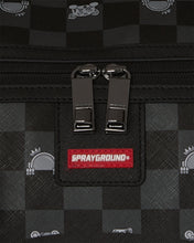 GRAY PEEKING CHARACTER CHECK LARGE DUFFLE 910D8910NSZ
