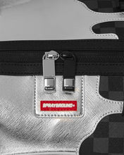 SILVER SIDE DRIP BLACK CHECK LARGE DUFFLE 910D8924NSZ