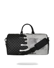 SILVER SIDE DRIP BLACK CHECK LARGE DUFFLE 910D8924NSZ