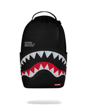SHARK CENTRAL BLACK EMBROIDERED SHARK BACKPACK 910B9629NSZ
