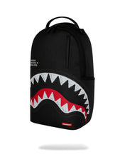 SHARK CENTRAL BLACK EMBROIDERED SHARK BACKPACK 910B9629NSZ
